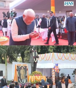 PM Modi leads nation in paying tributes to Ambedkar on Mahaparinirvan Diwas